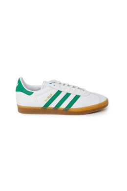 Кроссовки Adidas Gazelle мужские, белый/зеленый 91917 | white