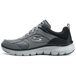 Кроссовки мужские низкие темно-серые Skechers 232821-ccbk | black/gray