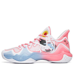 Кроссовки ударная волна 4 Anta, розовый 112231106-14 | pink/blue/white