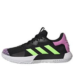 Кроссовки solematch control 'black signal green' Adidas, черный gy4690 | black/green/pink