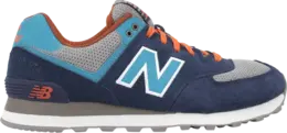 Лимитированные кроссовки New Balance 574 'Out East', синий ml574son | blue