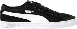 Кроссовки Puma Smash v2 Vulc CV Black White, черный 365968 01 | black