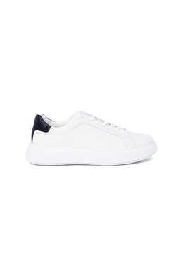 Кроссовки Calvin Klein кожаные, белый/черный 87461 | white
