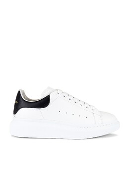 Кроссовки оверсайз Alexander McQueen, белый/черный amcq-mz94 | white & black