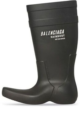 Кроссовки excavator boots 'black rubber' Balenciaga, черный 709243w2dj01000 | black/white