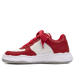 Кроссовки wayne og sole leather low-top sneaker Maison Mihara Yasuhiro, белый a08fw706-whtred | white
