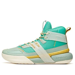 Кроссовки быстрая битва 4 Anta, зеленый 112041605-5 | green/yellow/beige