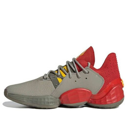 Кроссовки Harden Vol. 4 Adidas, зеленый ef9928 | green/red/yellow