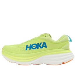 Кроссовки bondi 8 'lettuce solar flare' Hoka One One, мультиколор 1123202-lcs | lettuce/solar flare