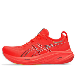 Кроссовки гель нимбус 26 Asics, красный 1011b794-600 | sunrise red/black