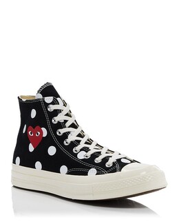 Высокие кеды унисекс Chuck Taylor из коллаборации с Converse Comme des Garçons 3925938 | black
