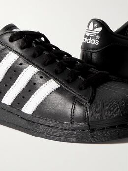 Кожаные кроссовки Superstar 82 Adidas, черный 1647597336664282 | black