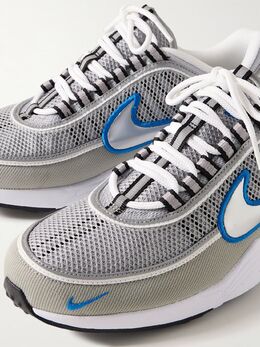 Кроссовки Air Zoom Spiridon с резиновой отделкой и сеткой Nike, серый 46376663162856643 | gray