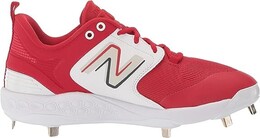 Мужские бейсбольные кроссовки New Balance Fresh Foam X 3000 V6 Metal, красный белый b09yblvsv2 | red/white