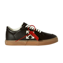 Кроссовки Off-White New Low Vulcanized 'Black Ivory', черный omia293s25lea001 100b | black ivory