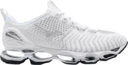 Mizuno Кроссовки Wave Prophecy Waveknit White, белый j1gr194970 | white