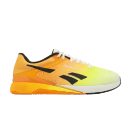 Reebok Кроссовки Nano X5 'Chalk Black Electric Amber', желтый 100209367 | chalk black electric amber