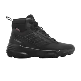 Adidas Кроссовки Terrex Unity Leather Mid Cold.RDY 'Triple Black', черный gz3367 | triple black