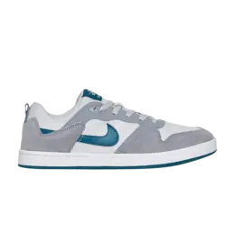 Nike Кроссовки Alleyoop SB 'Particle Grey Geode Teal', серый cj0882 003 | particle grey geode teal