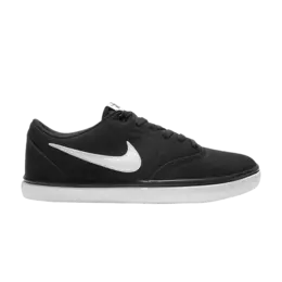 Nike Кроссовки SB Check Solar CNVS 'Black', черный 843896 001 | black