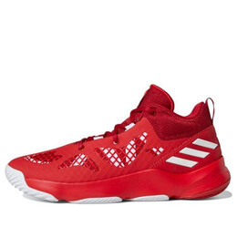 Кроссовки pro n3xt 2021 баскетбольные кроссовки Adidas, алый g58890 | scarlet / cloud white / team victory red