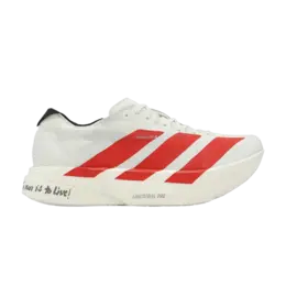 Adidas Кроссовки Adizero Adios Pro 4 'To Run is to Live', кремовый jr6363 | to run is to live