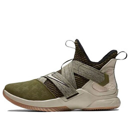 Кроссовки lebron soldier 12 ep Nike, зеленый ao4053-300 | army green/white