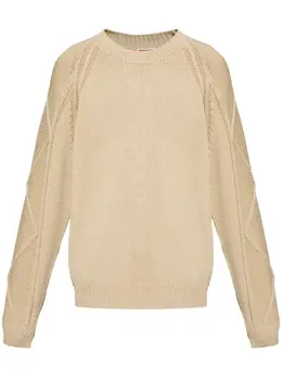 Kenzo: Свитер с цветочным принтом 