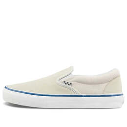 Кроссовки slip-on casual low tops skateboarding shoes white Vans, белый vn0a5fcaacv | white
