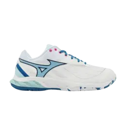 Mizuno Кроссовки Wave Fang 2 Wide 'White Blue', белый 71ga231311 | white blue