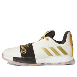 Кроссовки Harden Vol. 3 Adidas, белый ee9510 | white/gold/black
