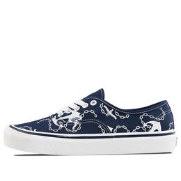 Кеды Vans Authentic 44 Deck DX Casual Skateboarding Shoes Unisex Navy Blue, синий vn0a5jmqnvy | blue