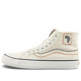 Кеды JUJU Surf Club x Vans SK8-HI 'White Orange Black', белый vn0a4bx6yq1 | white