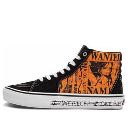 Кеды Vans One Piece x Skate SK8-HI 'Nami', оранжевый vn0a5fccora | orange