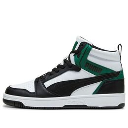 Кроссовки Puma Rebound v6 'Black White Green', черный 392326-16 | black