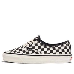 Кроссовки Vans Authentic Checkerboard 'Black White', черный vn000ct7kig1 | black