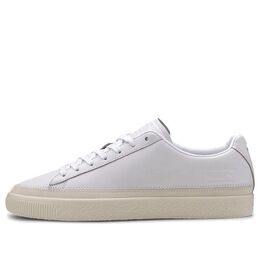 Кеды Puma Basket Trim Prm Retro Low Tops Casual Skateboarding Shoes Unisex White, белый 371581-01 | white
