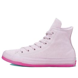Кеды Converse Interstellar Chuck Taylor All Star Jelly Bottom Pink Suede, розовый 166139c | pink