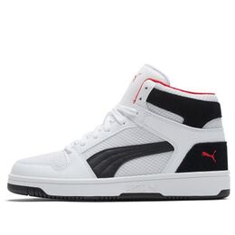 Кеды Puma Rebound LayUp Mesh 'White Black', белый 370913-02 | white