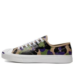 Кеды Converse Jack Purcell Low 'Candied Ginger Camo', зеленый 165963c | green