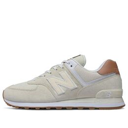 Беговые кроссовки New Balance 574 'Ecru Tint Mahogany', кремовый ml574tyd | cream