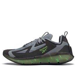 Беговые кроссовки Reebok Zig Kinetica Concept Type 2 'Cold Grey Solar Green', зеленый fx0002 | green