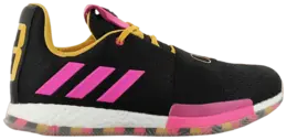 Кроссовки Adidas Harden Vol. 3 'Black Shock Pink', черный eg2416 | black