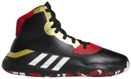 Кроссовки Adidas Pro Bounce 2019 'Black Scarlet', черный eh2394 | black