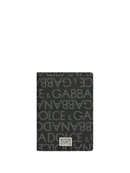 Dolce & Gabbana: Чёрный картхолдер 