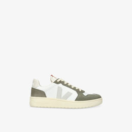 Кроссовки кожаные Veja V-82, зеленый r04422553 | green comb