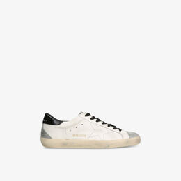 Кроссовки низкие Golden Goose Super Star, белый / черный / серый r04441166 | blk/white