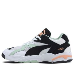 Кроссовки Puma Performer Clay White/Green 371911-02, зеленый