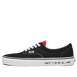 Кроссовки era get the real 'black red' Vans, черный vn0a38frto2 | black/red