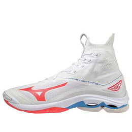 Кроссовки wave lightning neo 'white french blue' Mizuno, белый v1ga200225 | white/red/french blue